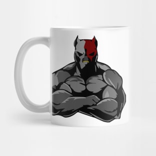 Angry Muscular Dog Mug